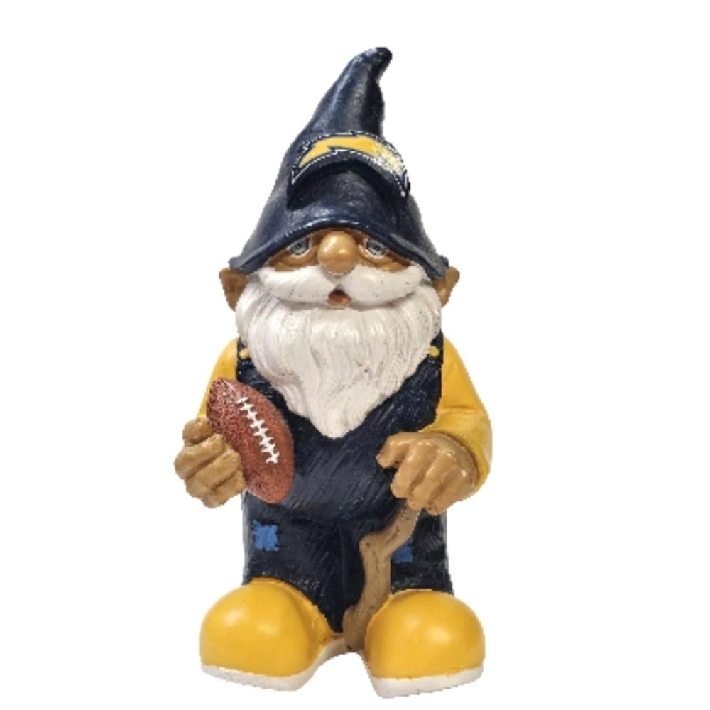 Los Angeles Chargers NFL Garden Gnome Forever Collectibles Figurine Football